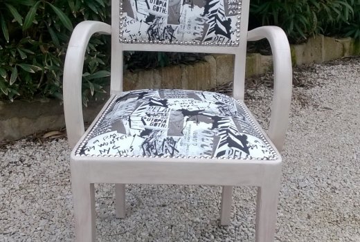 Atelier d'un Siège à l'Autre Rénovation restauration de fauteuils Arles Après