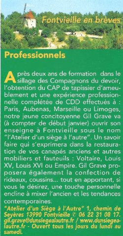 Journal de Fontvieille – Décembre 2009